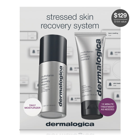 stressed skin recovery system carton