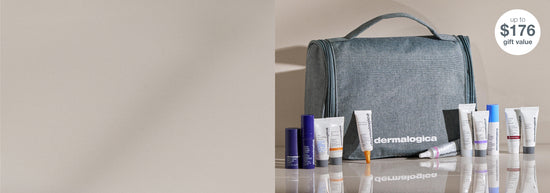 dermalogica minis with travel bag