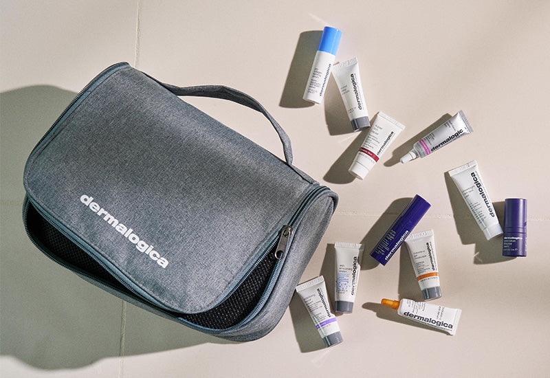 dermalogica minis with travel bag