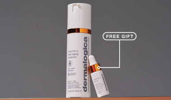  biolumin-c heat aging protector spf50 and biolumin-c serum 