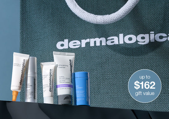 dermalogica minis and tote bag