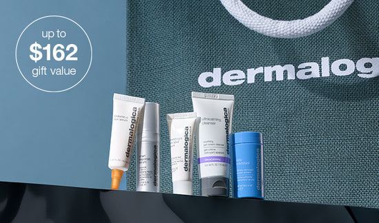 dermalogica minis and tote bag