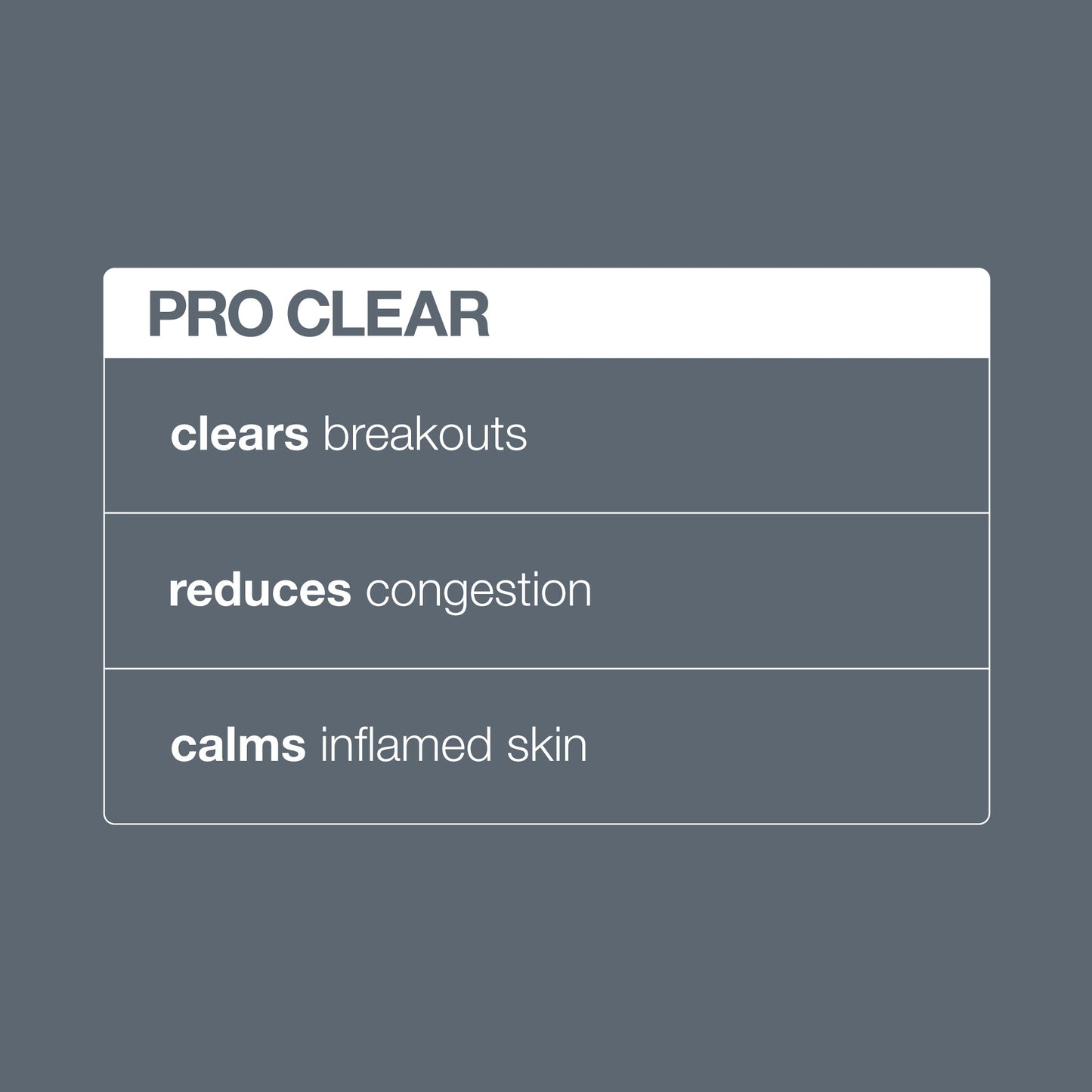 pro clear skin treatment benefits 