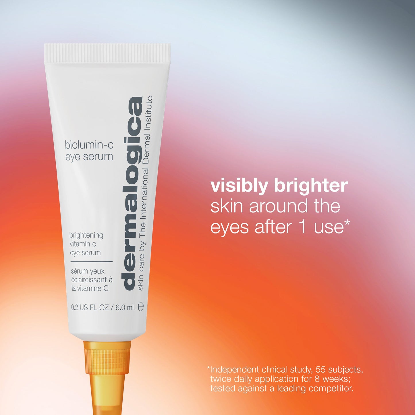 cleanse + brighten biolumin-c eye serum claim 