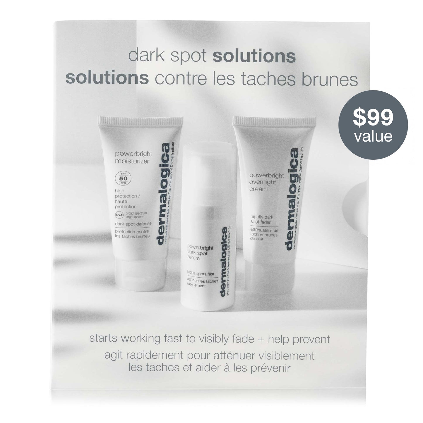 dark spot solutions kit carton 