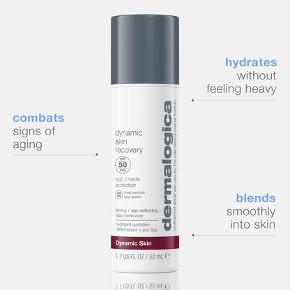 dynamic skin recovery spf50 with benefits