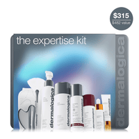 expertise set (6 full-size + 2 face tools + headband)