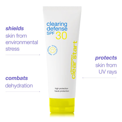 clearing defense spf30 with benefits