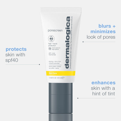 porescreen spf40 with benefits