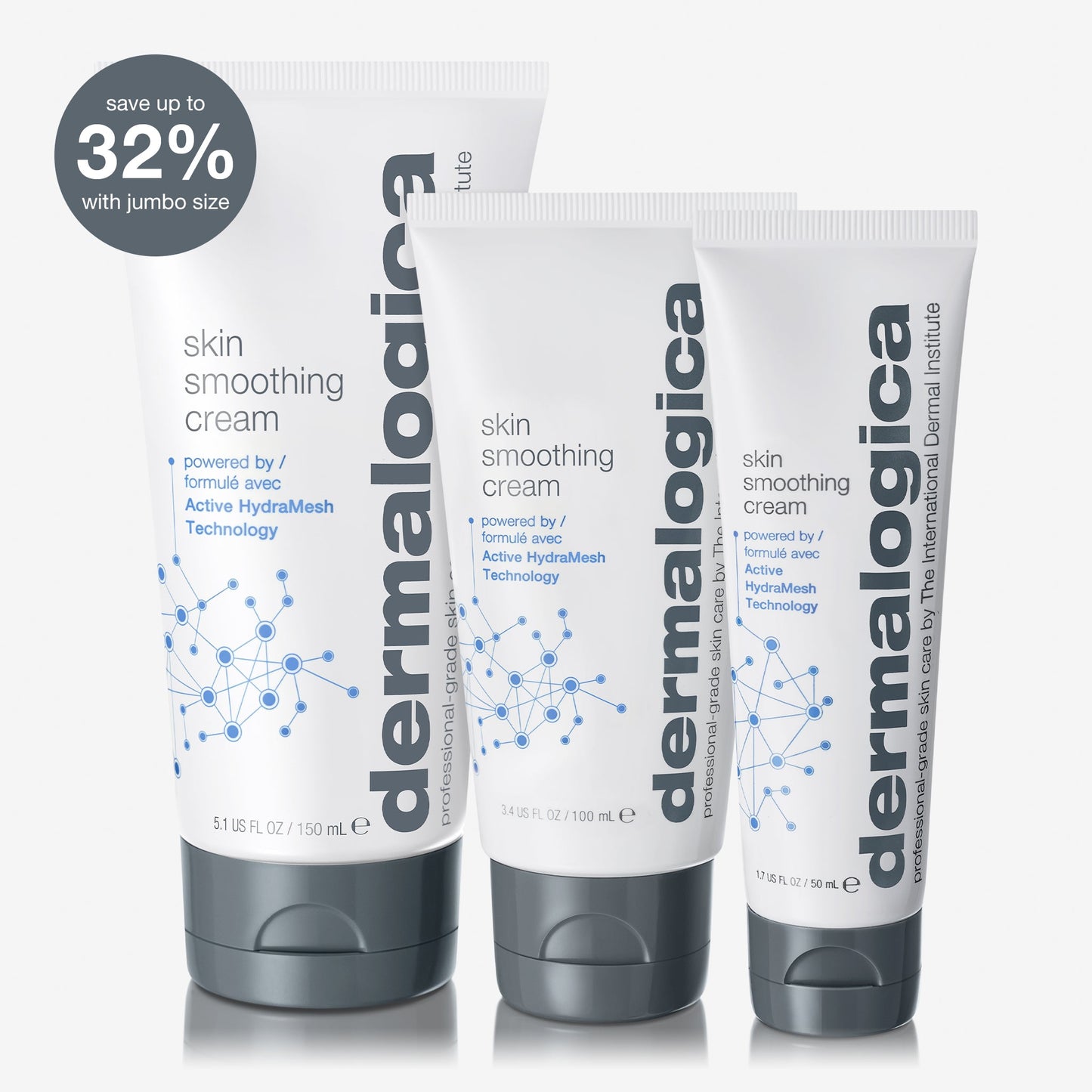 skin smoothing cream bottles 