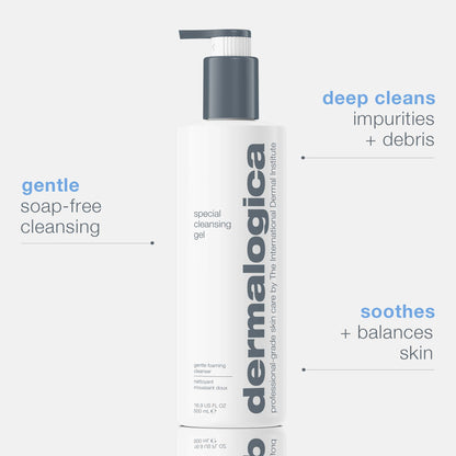 special cleansing gel with benefits